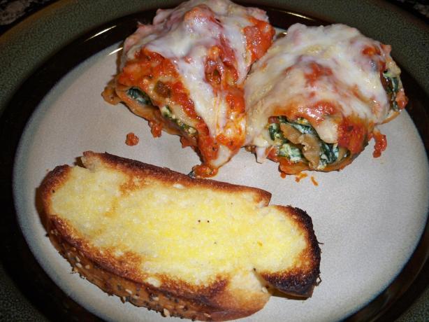 Lady Di's Lasagna Roll-Ups. Photo by Sky Hostess