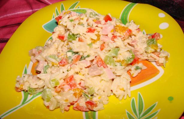 Mandarin Pepper Rice Salad. Photo by Boomette