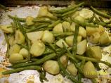 Roasted Potatoes and Green Beans