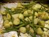 Roasted Potatoes and Green Beans. Recipe by internetnut