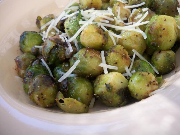 Cat Cora's Caramelized Brussels Sprouts. Photo by *Parsley*