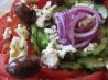 Tomato, Cucumber and Feta Salad