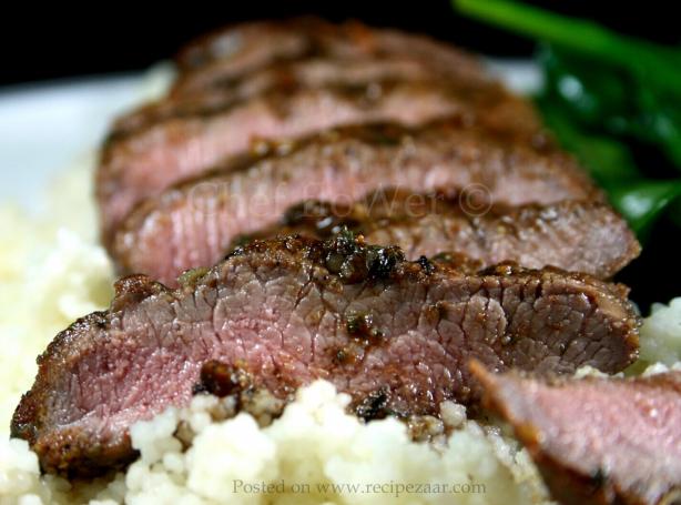 Moroccan Lamb Fillet (Backstrap). Photo by Chef floWer