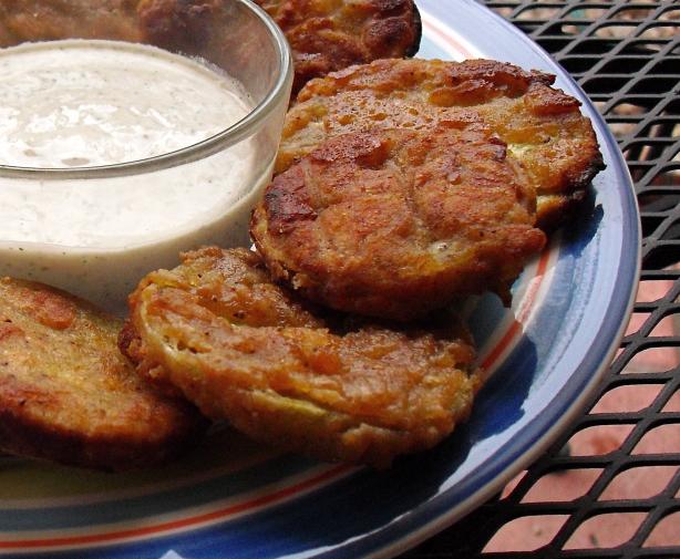 Old Bay Fried Green Tomatoes. Photo by PaulaG