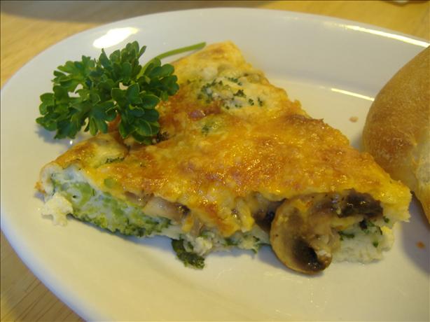 Impossible Broccoli Pie. Photo by vivmom