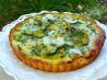 Zucchini Tart With Gruyere Cheese and Herbs