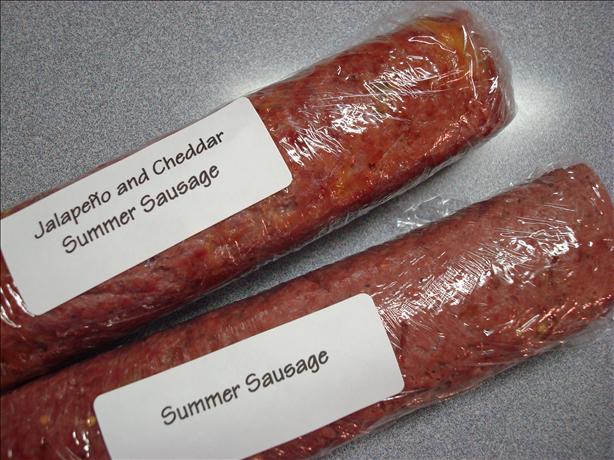 Homemade Summer Sausage Aka Salami. Photo by wwltmom
