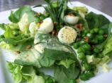Fancy Shmancy Salad With Quail Eggs and Tarragon Dressing