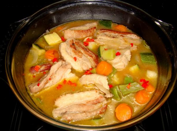 Pork in Root Beer (Ginger Beer). Photo by Brian Holley