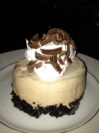 Frozen Cappuccino Pie. Photo by Carol's Mistletoe Kitchen
