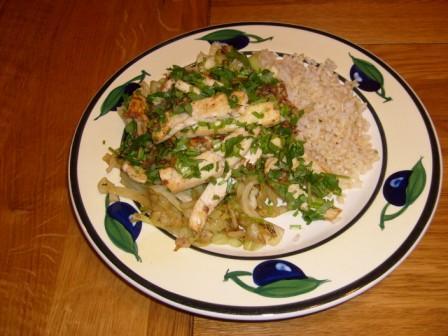 Caramelized Tofu Goodness!. Photo by Kiwi Kathy