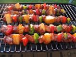 Nif's Grilled Hawaiian Chicken Skewers