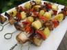 Nif's Grilled Hawaiian Chicken Skewers