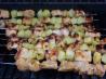 Nif's Grilled Hawaiian Chicken Skewers