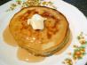 Coconut Cornmeal Pancakes. Recipe by Nasseh