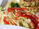 Cabbage and Red Pepper Salad With Lime-Cumin Vinaigrette