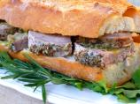 Roasted Pork Loin With Mustard Garlic and Herbs