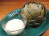 Steamed Artichokes With Curry Dipping Sauce. Recipe by dianegrapegrower
