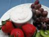 Fresh Fruit With Strawberry Cream Cheese Dressing. Recipe by gailanng