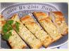 No Garlic Garlic Bread