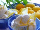 Almost-Instant Lemon Ice Cream