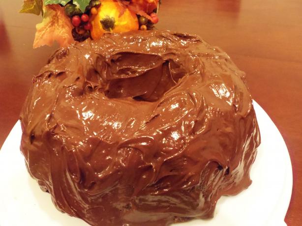 Chocolate Pound Cake With Chocolate Glaze. Photo by AZPARZYCH