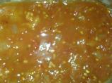 Grandma's Chili Sauce Tomato Relish. Photo by Chef Teer