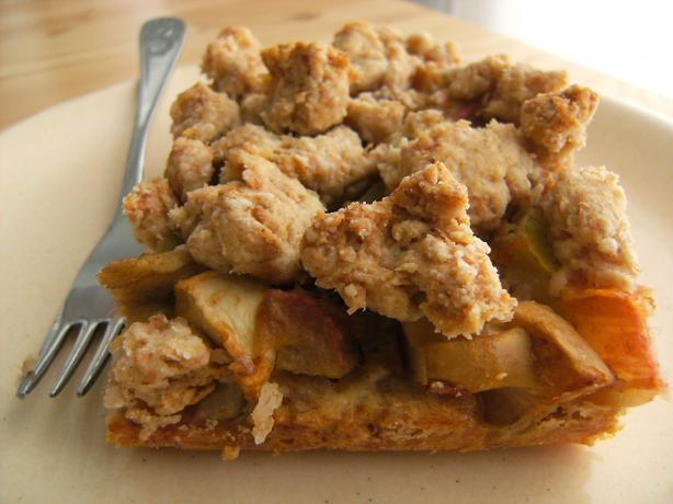 Rhubarb Raspberry Coffee Cake. Photo by Lalaloula