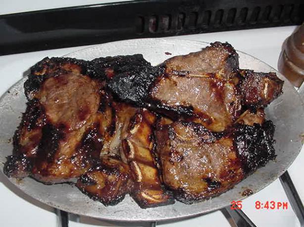 Lamb.... Barbecue Lamb Chops. Photo by Timothy J Higgins Eva