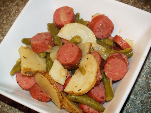 Polish Sausage, Potato Skillet. Photo by TattooedMamaof2