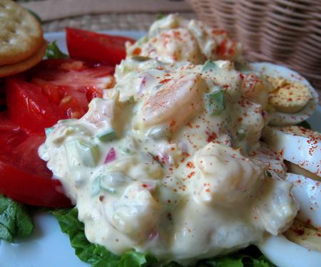 Shrimp Salad. Photo by Caroline Cooks
