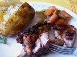 Pork Loin Rib Ends Seared, Braised and Glazed