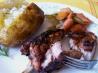 Pork Loin Rib Ends Seared, Braised and Glazed. Recipe by Rita~