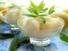 Lemon Verbena Ice Cream from a French Country Herb Garden. Recipe by French Tart