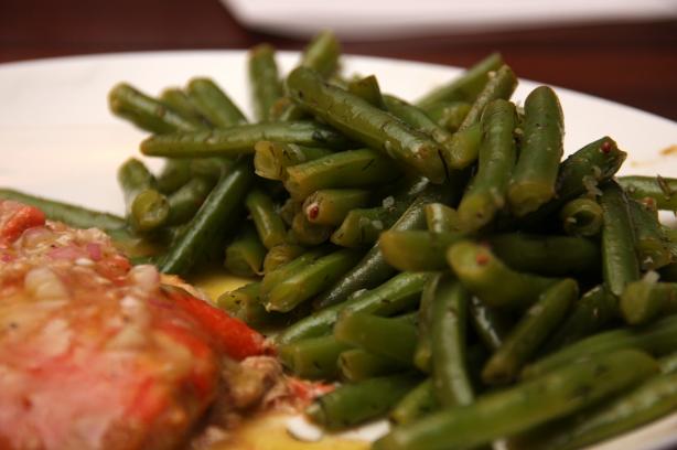 Lemon Dill Green Beans. Photo by Dr. Jenny