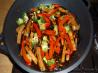 Vegan/Vegetarian Pf Chang's Mongolian Beef (Tofu). Recipe by Mountain Bike Mom
