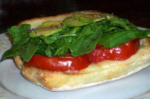Broiled Tomato and Cheese Sandwiches. Photo by FrVanilla