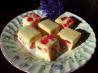 White Chocolate Bakewell (Cherry and Almond) Fudge
