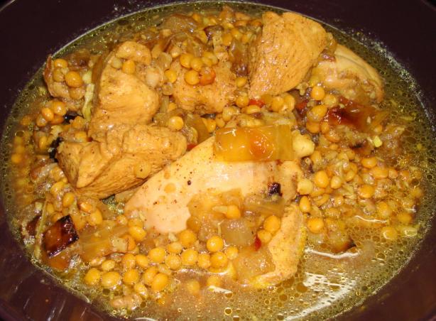 Country Style Chicken Curry With Dhal. Photo by Brian Holley