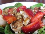 Chicken and Strawberry-Spinach Salad