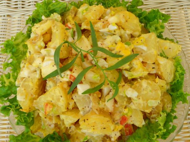 Garden Potato Salad With Apples and Herbs. Photo by BecR