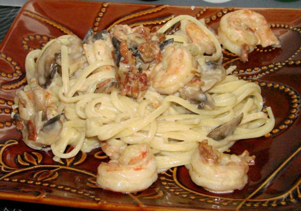 Nymphadora's Shrimp Carbonara. Photo by Boomette