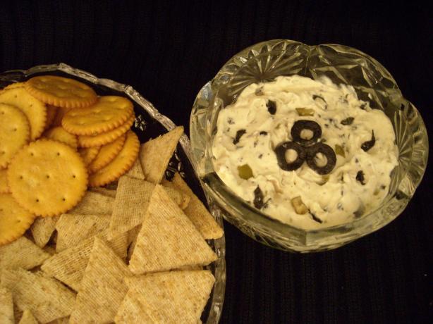 I Love Olives and Cream Cheese Spread. Photo by mums the word