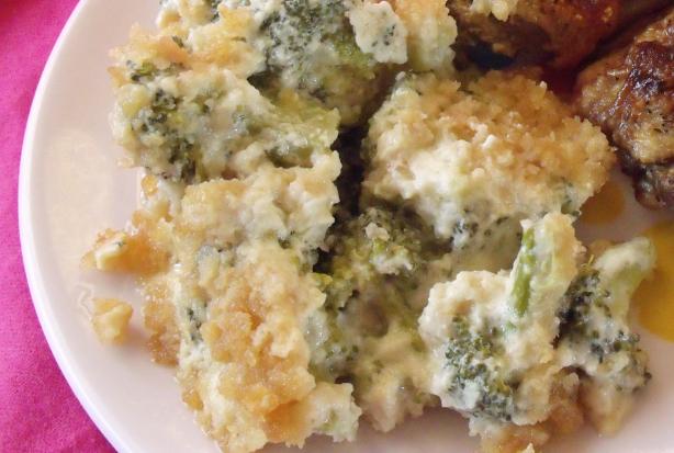 Ultimate Broccoli - Blue Cheese Casserole. Photo by Darkhunter