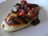 Grilled Chicken Breasts With Plum Salsa