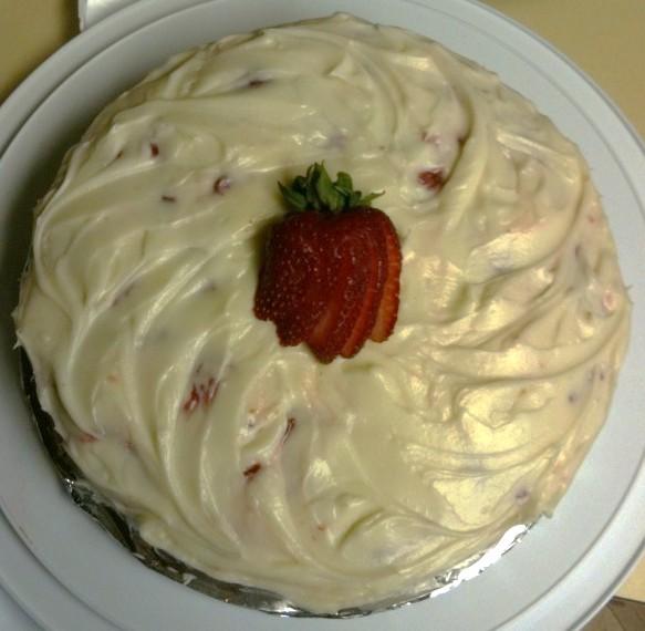 Strawberry Shortcake Cake. Photo by Greeny4444