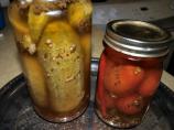 Refrigerator Kosher Dill Pickles. Photo by Chef Shadows