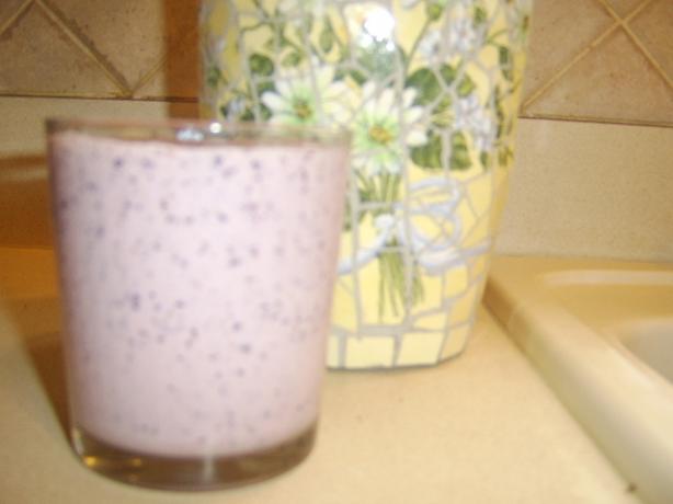 Blueberry Yogurt Smoothie. Photo by LifeIsGood