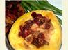 Baked Cranberry Acorn Squash