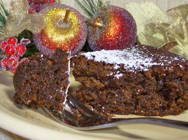 Dark Molasses Gingerbread Cake. Photo by Chef shapeweaver &copy;